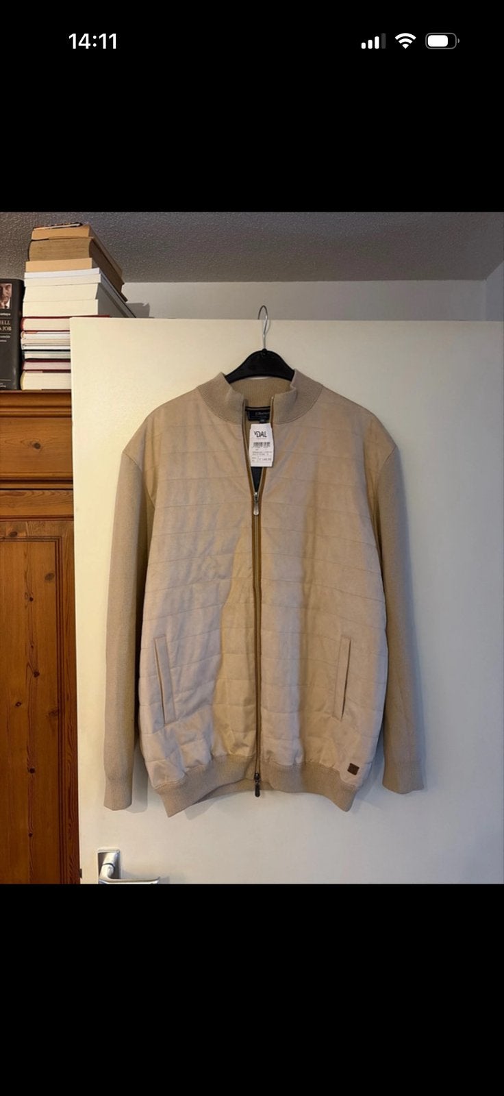 Nieuwe Bartlett Heren Jas 3XL - Beige, Ophalen of Verzenden, Nieuw, Overige maten, Beige