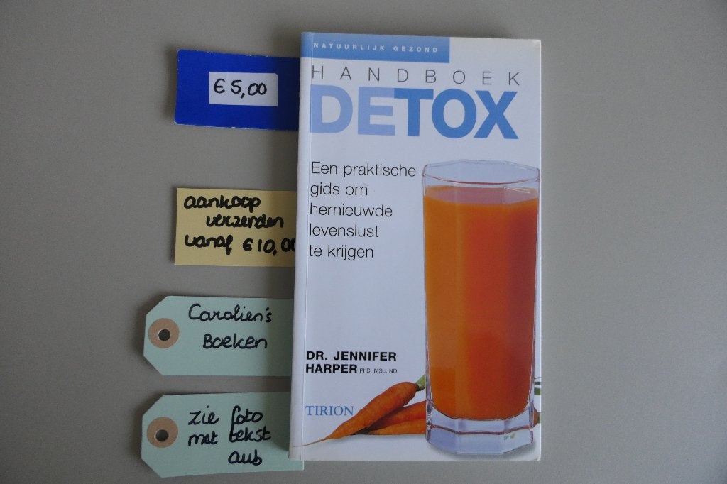 Natuurlijk gezond. Handboek Detox Dr. Jennifer Harper, Ophalen of Verzenden, Gelezen, Gezondheid en Conditie, Dr. Jennifer Harper