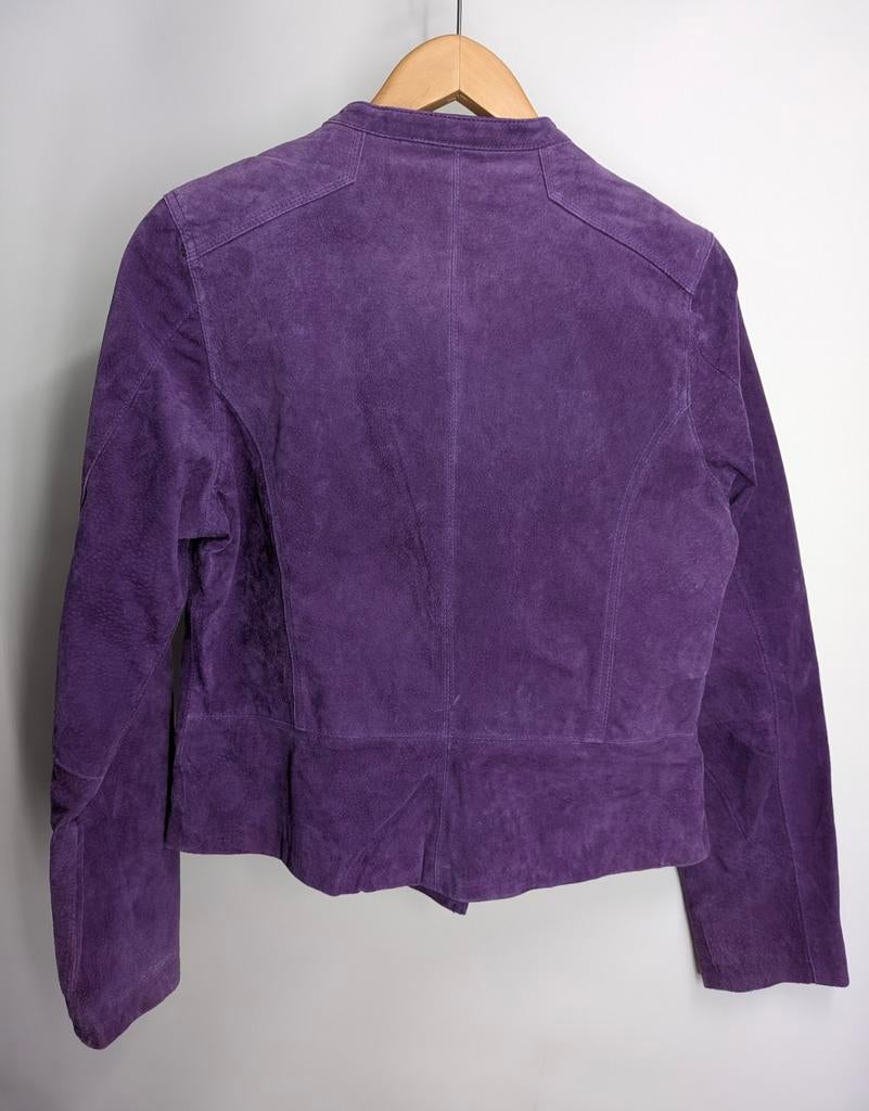Hema leren  jasje paars maat L nieuw, Kleding | Dames, Jassen | Zomer, Maat 38/40 (M), Hema, Hema, Nieuw