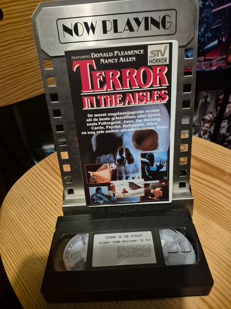 VHS: Terror in the Aisles (NL ondertiteld), Vanaf 16 jaar, Ophalen of Verzenden, Gebruikt, Horror