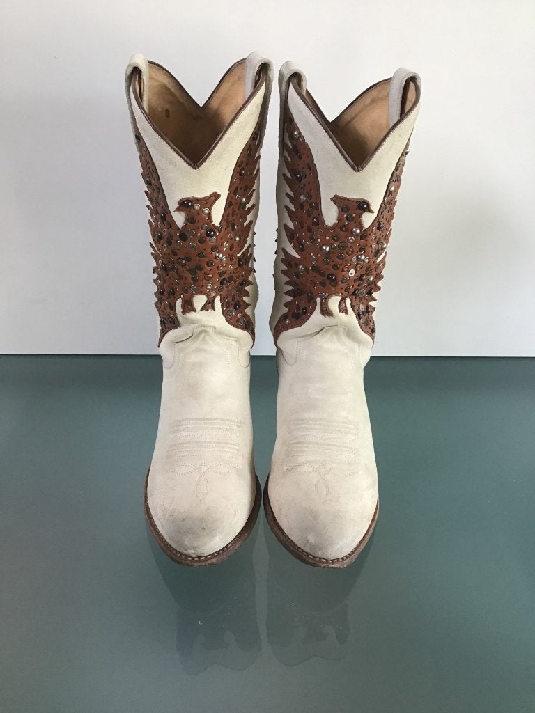 Sendra 37 beige bruin | Boho boots | Gratis verzenden, Verzenden, Beige, Zo goed als nieuw, Hoge laarzen