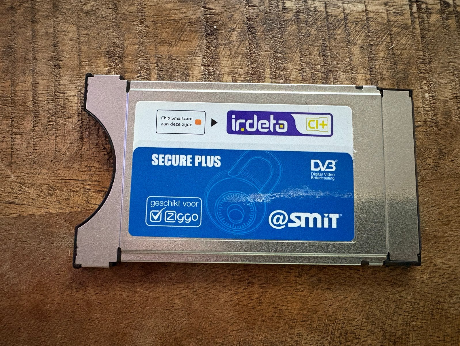 SMiT Irdeto Secure Plus CI+ Module voor Ziggo, Ophalen of Verzenden, Zo goed als nieuw