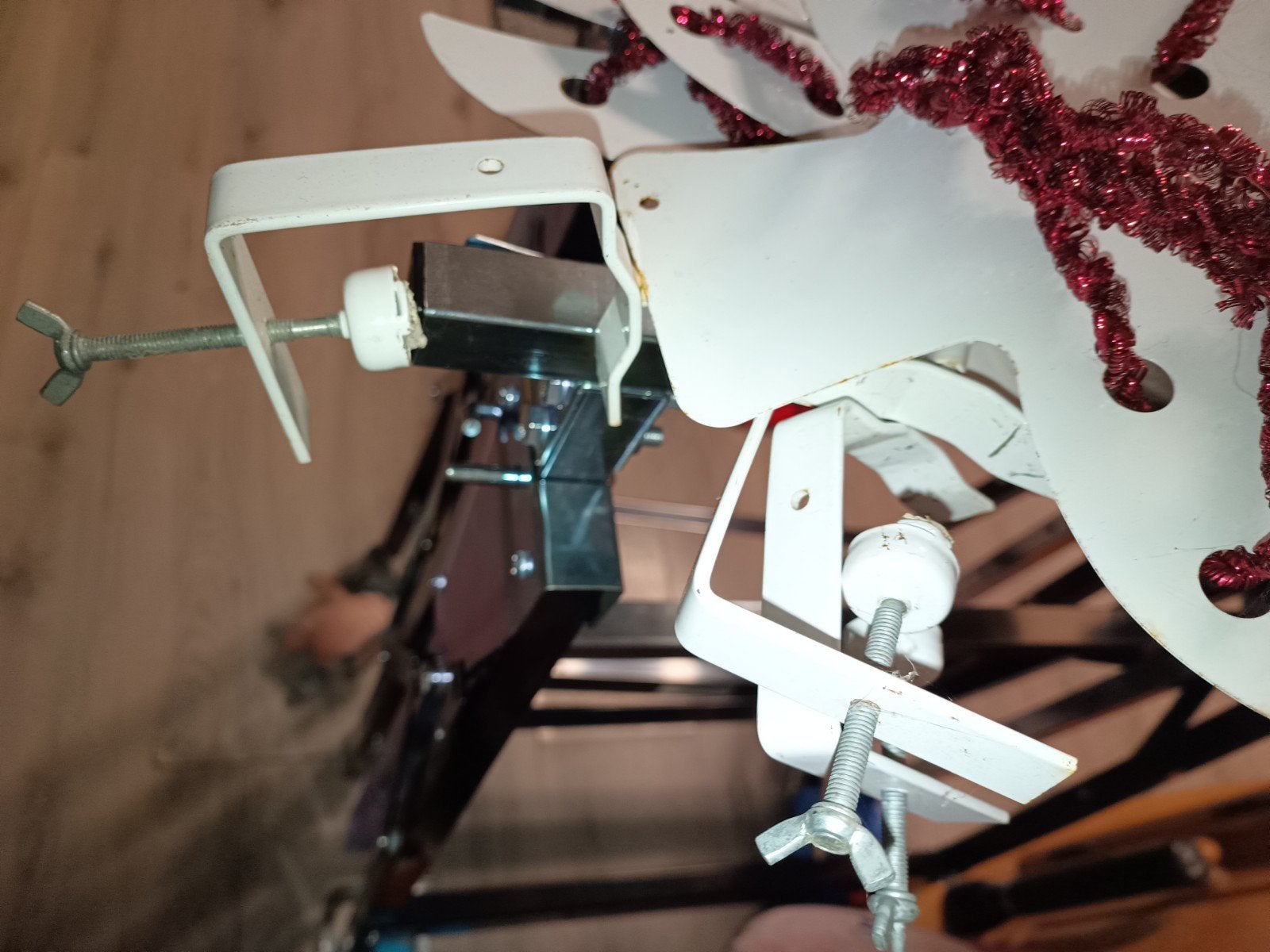 3 metalen kerstboompjes, Ophalen of Verzenden
