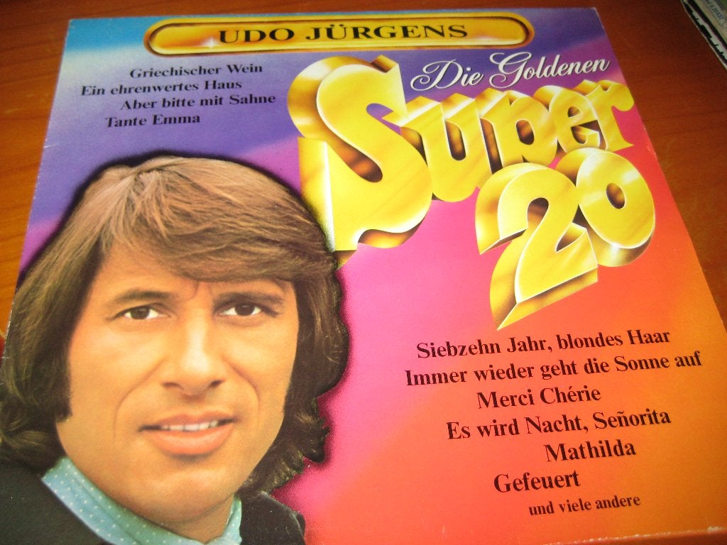 LP, Udo Jürgens: Die goldenen Super 20, Cd's en Dvd's, Vinyl | Pop, Ophalen of Verzenden, Zo goed als nieuw, LP
