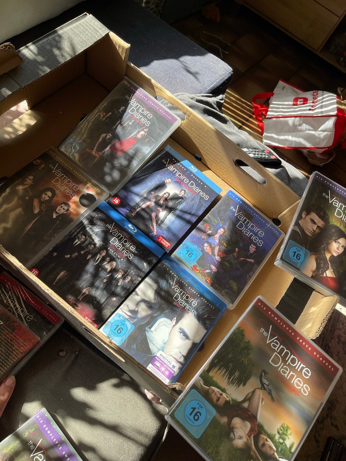 The Vampire Diaries Complete Serie dvd Blu-ray Boxset, Vanaf 16 jaar, Nederlands, Science Fiction en Fantasy, Ophalen of Verzenden