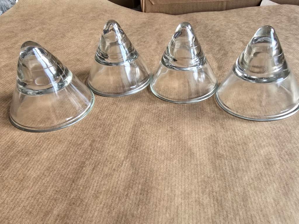 Nachtmann vintage glazen decoratiestukken te koop, Antiek en Kunst, Antiek | Glas en Kristal, Ophalen of Verzenden