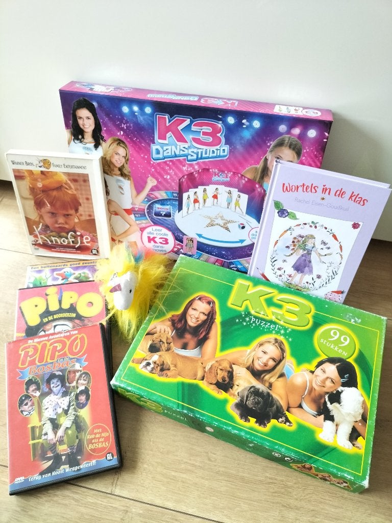 KS Dans Studio Spel met Puzzel, Drie of vier spelers, Ophalen of Verzenden, Gebruikt