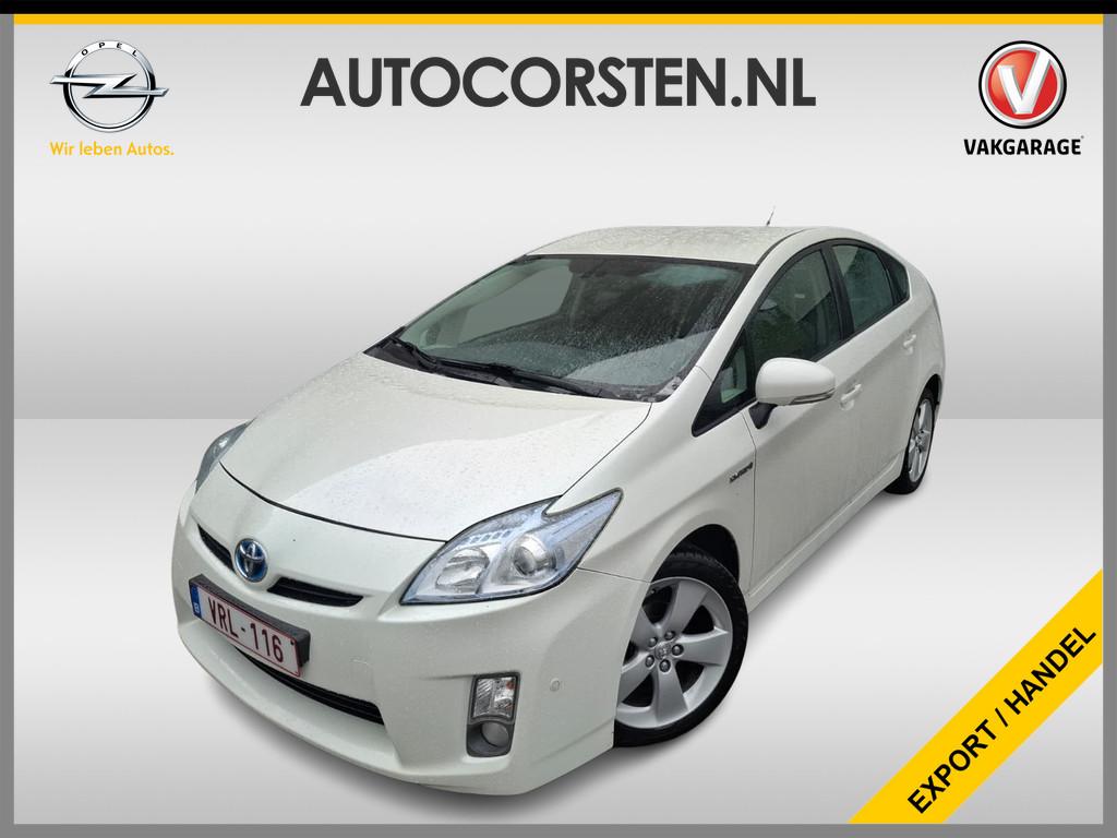 Toyota Prius 1.8I Hybride Automaat Navi Camera Pdc 17" Cruis, 4 cilinders, Wit, Bedrijf, Hybride Elektrisch/Benzine