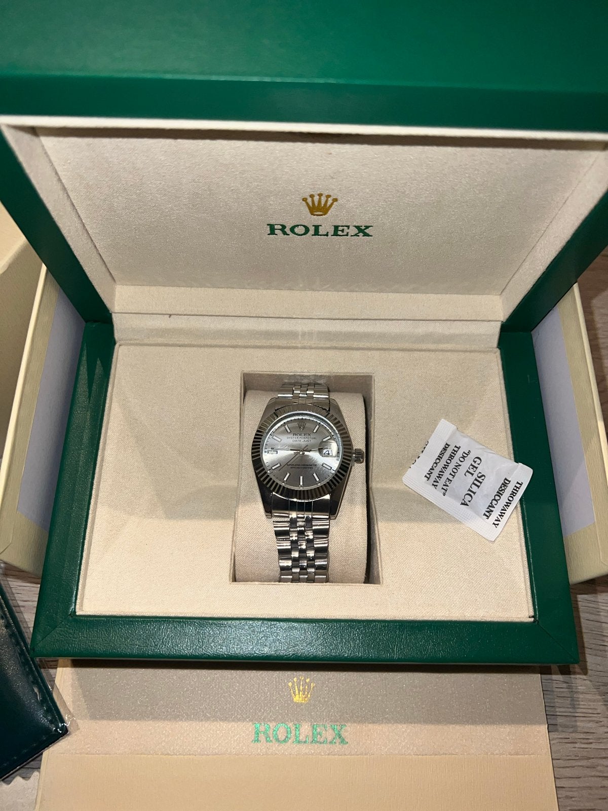 Rolex Datejust 36mm Staal Horloge, Polshorloge, Nieuw, Ophalen of Verzenden, Rolex