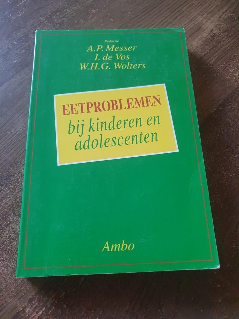 Eetproblemen bij kinderen en adolescenten, Ophalen of Verzenden, Gelezen, Persoonlijkheidsleer