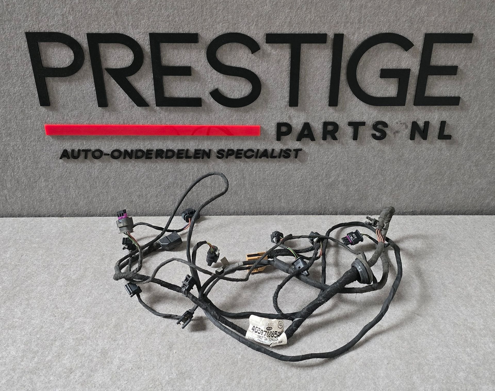 AUDI A6 C7 RS6 4G ACHTERBUMPER KABELBOOM SENSOR 4G5971085AN, Gebruikt, -, Ophalen of Verzenden, Achter