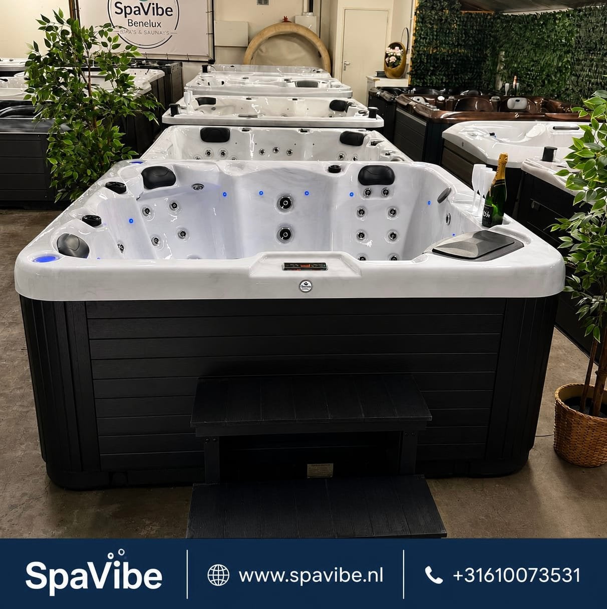 Jacuzzi | Spa Trident Lite | Demo | 2 jaar Garantie, Ophalen of Verzenden, Nieuw