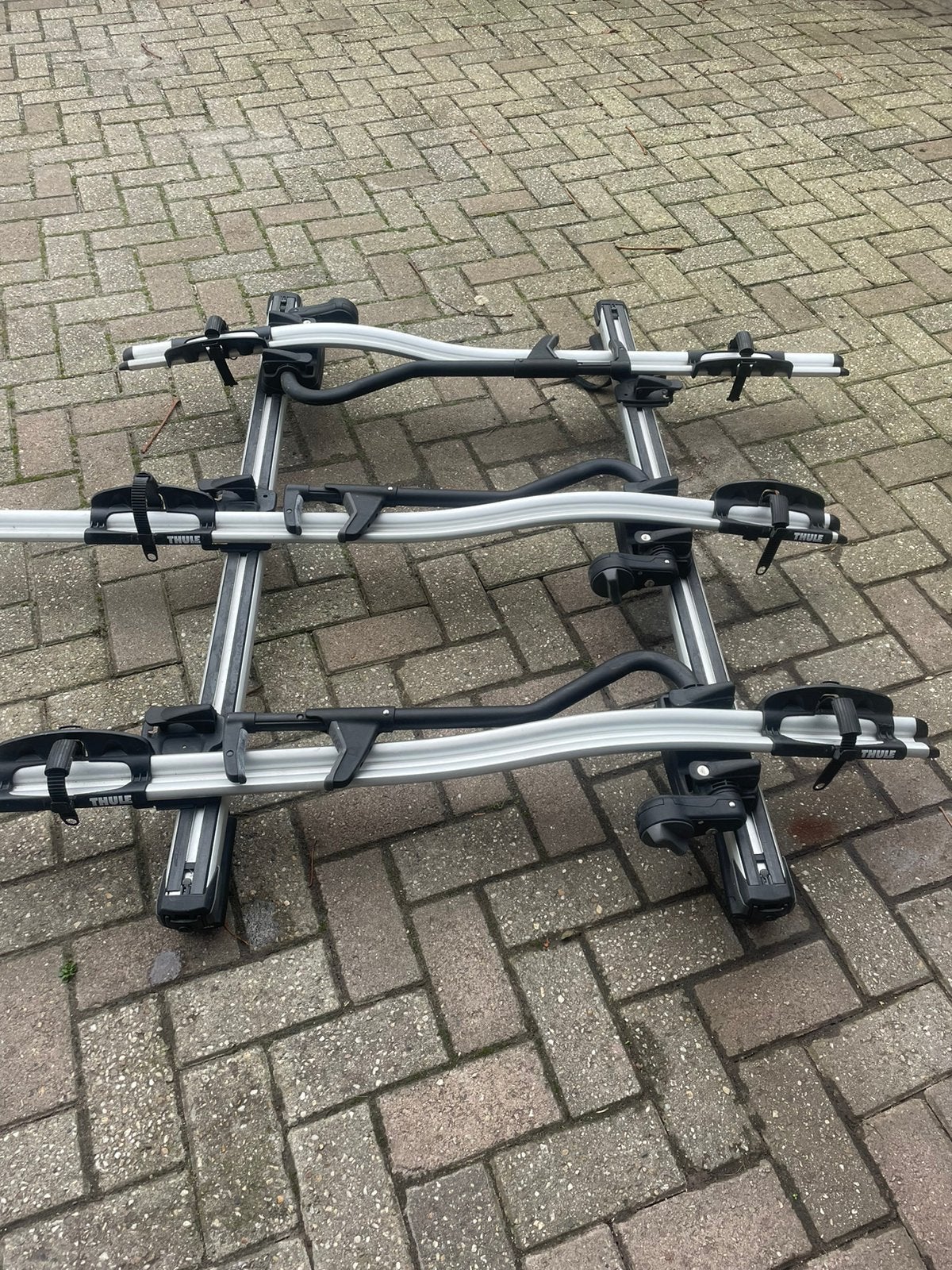 Thule dakdrager 3fietsen uitschuifbaar!!, Ophalen, Zo goed als nieuw, Dakdrager