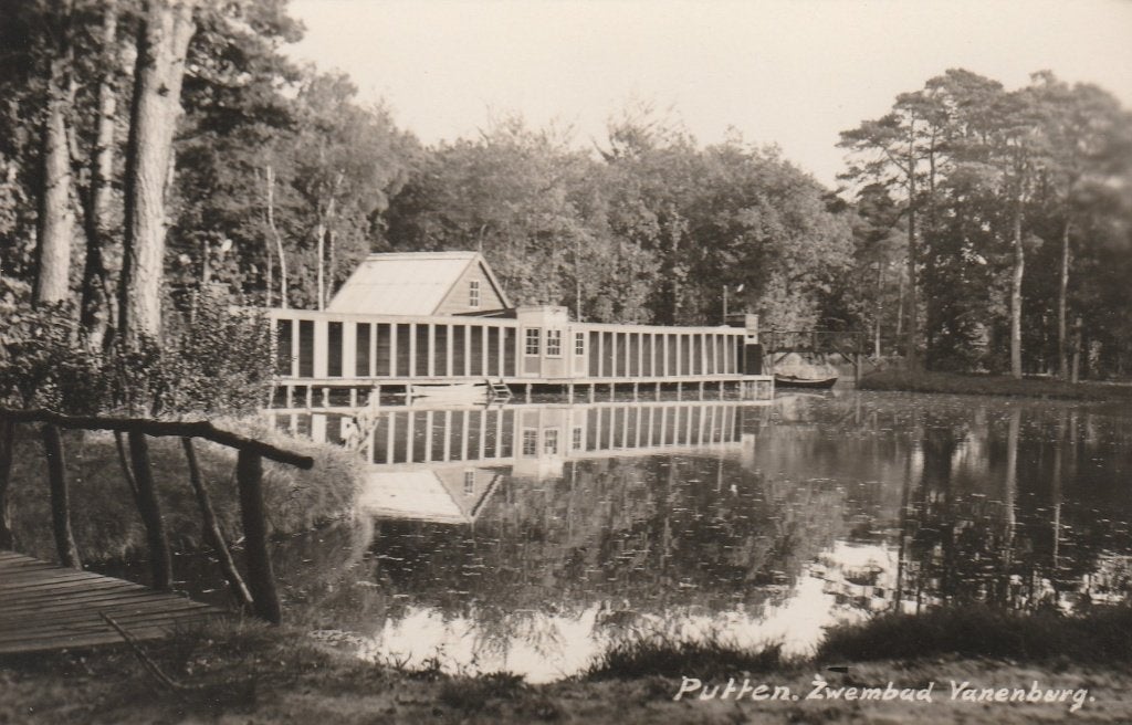 Putten    Zwembad  Vanenburg, Ophalen of Verzenden, 1920 tot 1940, Ongelopen, Gelderland
