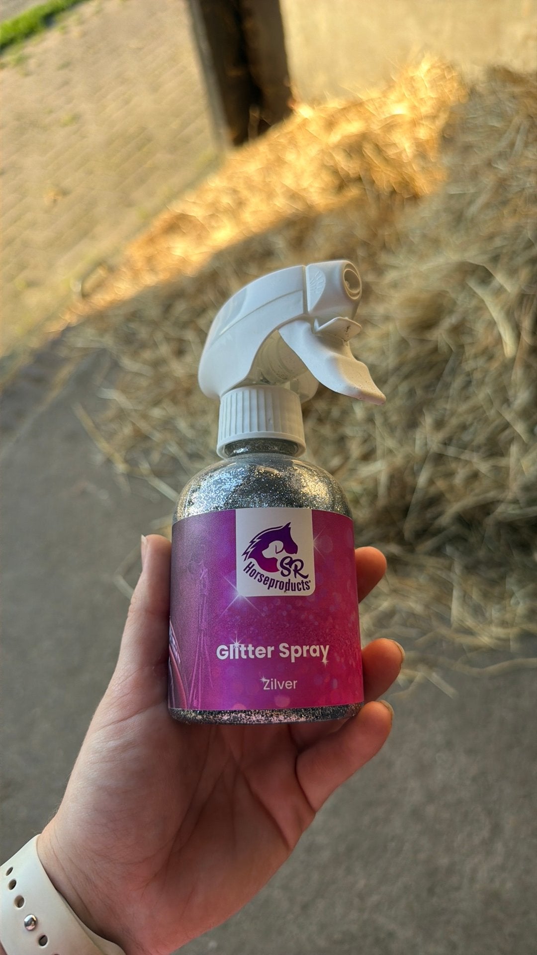 Glitterspray, Dieren en Toebehoren, Paarden en Pony's | Verzorgingsproducten, Ophalen of Verzenden, Nieuw, Overige typen