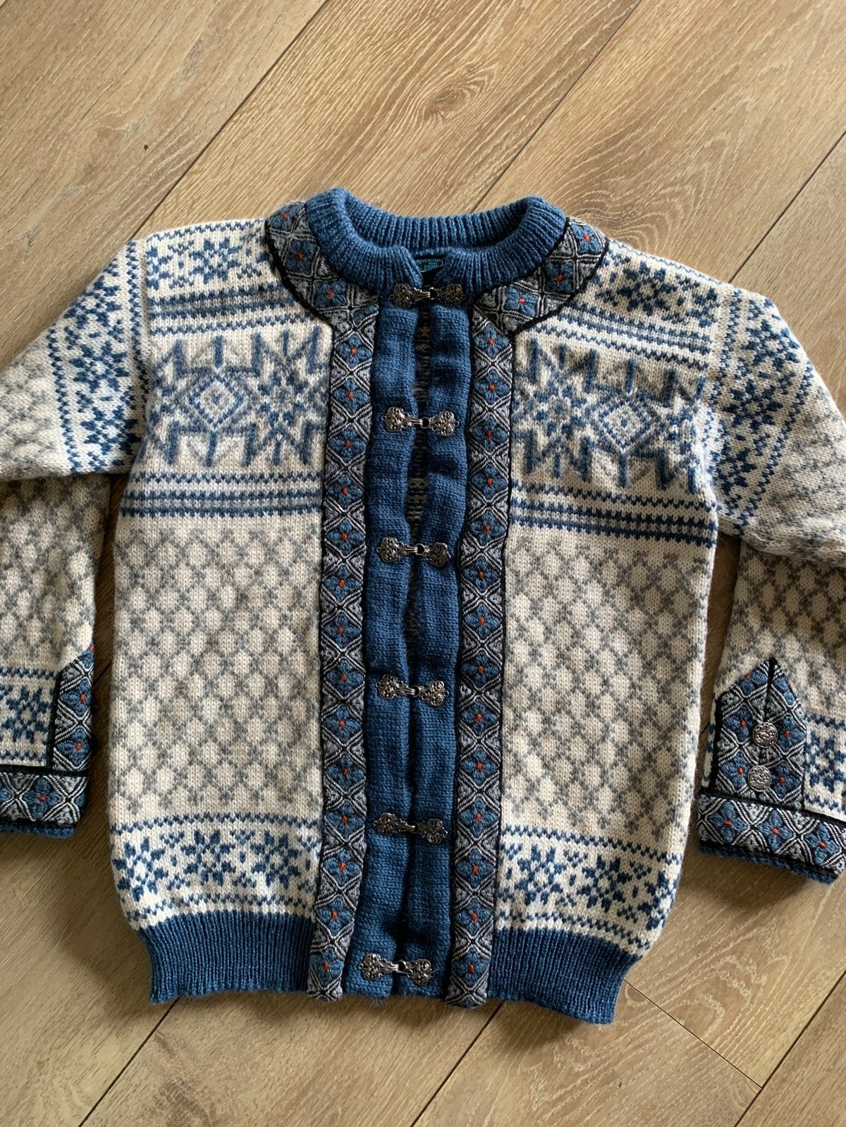 Dale of Norway wollen vest S bohemian wool cardigan, -, Blauw, -, Ophalen of Verzenden
