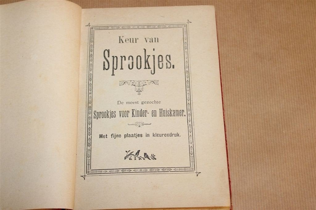 Keur van Sprookjes — Grimm — Kleurendruk [Antiek ca. 1920], Boeken, Sprookjes en Fabels, Ophalen of Verzenden, Gelezen
