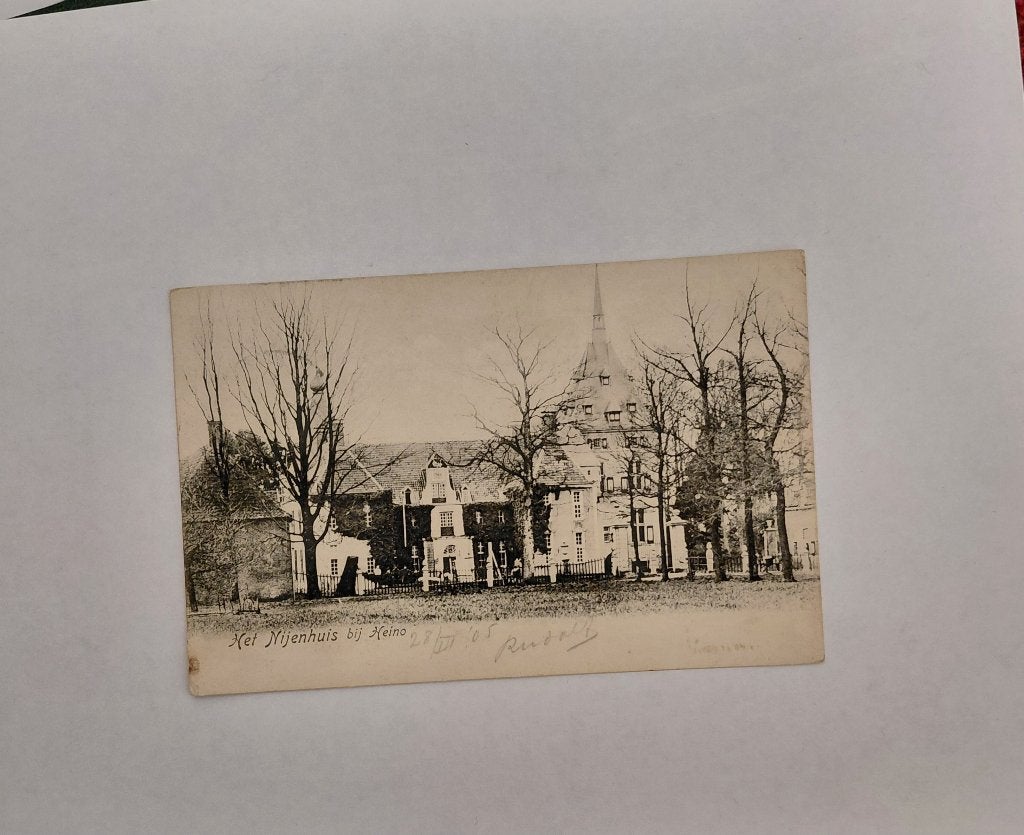 Het Nijenhuis bij Heino, Verzenden, Voor 1920, Gelopen, Gelderland