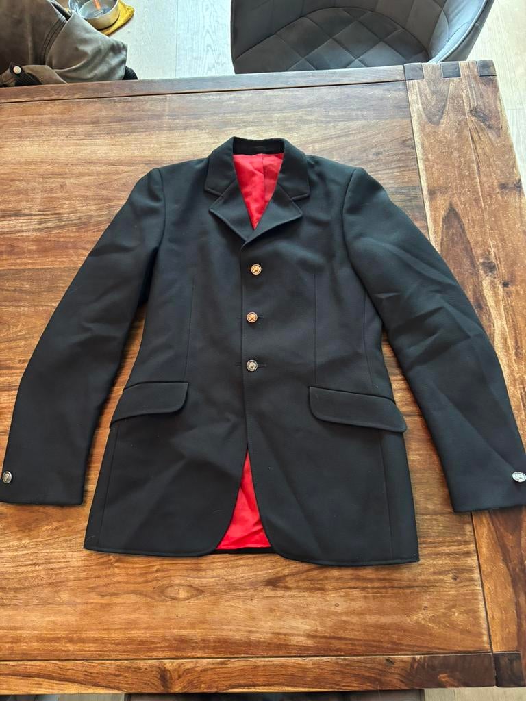 Wedstrijd jas paarden maat 176 / M, Ophalen of Verzenden, Zo goed als nieuw, Dressuur, Bovenkleding