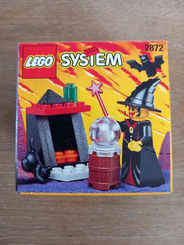 Lego 2872 Witch and Fireplace ongeopend, City, Lego, Nieuw, Ophalen of Verzenden