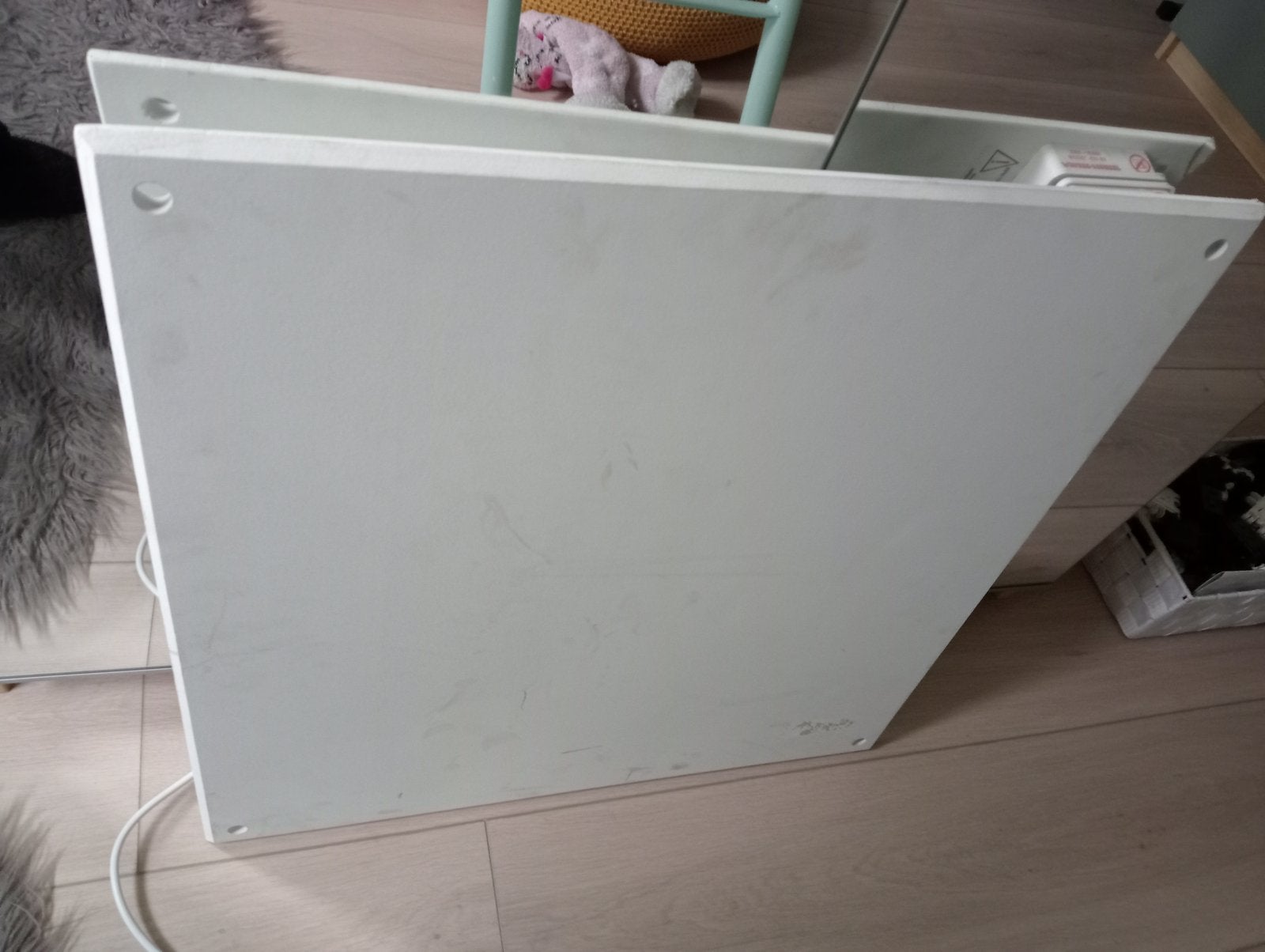 Amaze 420w verwarmingspaneel 60x60cm met Smart functie, 30 tot 80 cm, Overige typen, Ophalen of Verzenden, Zo goed als nieuw