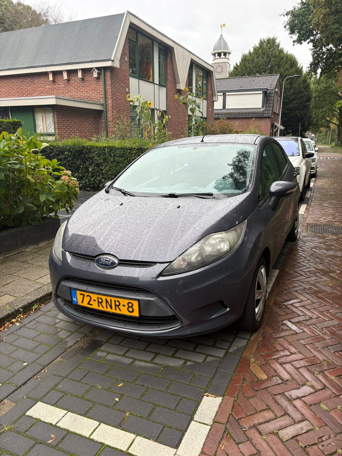 Ford Fiesta 1.25 2011, Auto's, Stof, Handgeschakeld, Grijs, Particulier