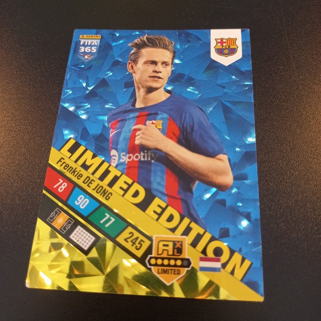 Frenkie de Jong #NNO Limited Edition FIFA 365 2023, Ophalen of Verzenden, Zo goed als nieuw, Buitenlandse clubs, Poster, Plaatje of Sticker