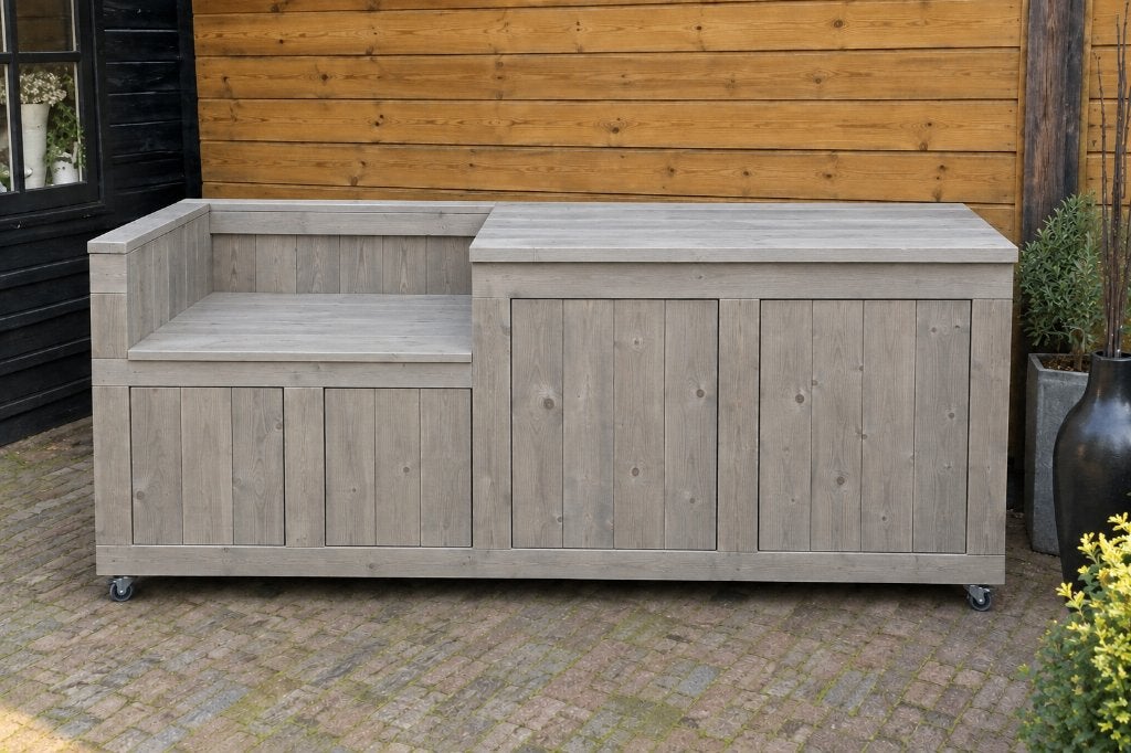 Buitenkeuken Steigerhout, Ophalen, Nieuw