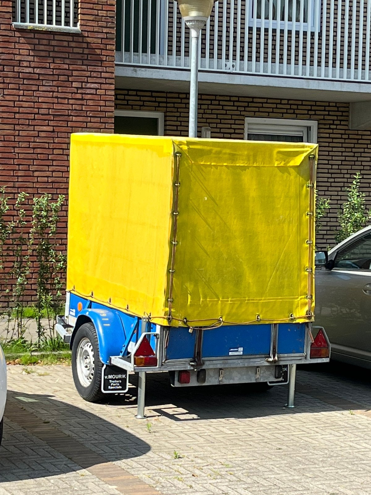 Verdonk enkelasser met huif., Auto diversen, Aanhangers en Bagagewagens, Ophalen, Gebruikt