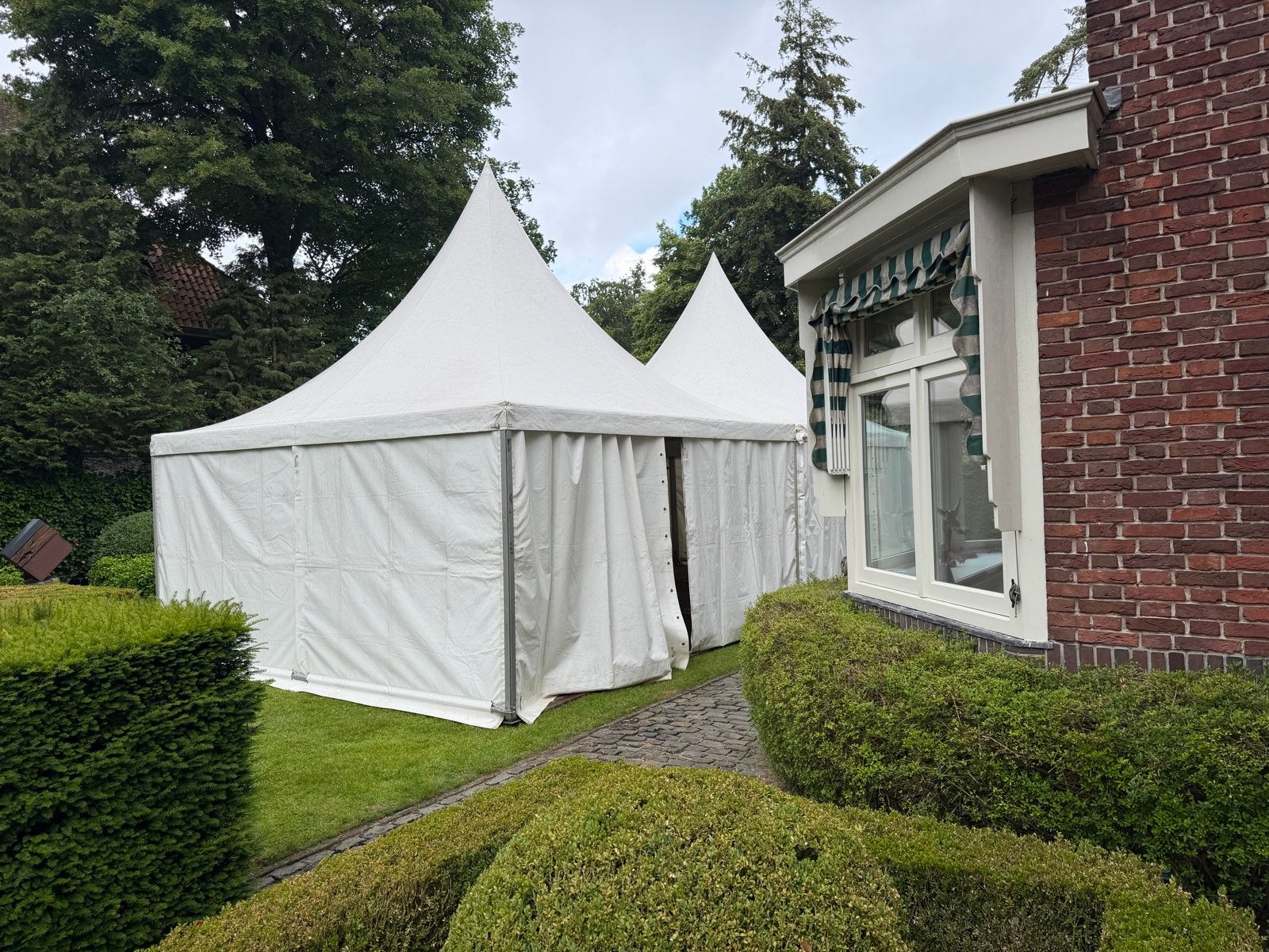 5x5 Pagode tenten van Tent Trading te koop, Ophalen, Gebruikt