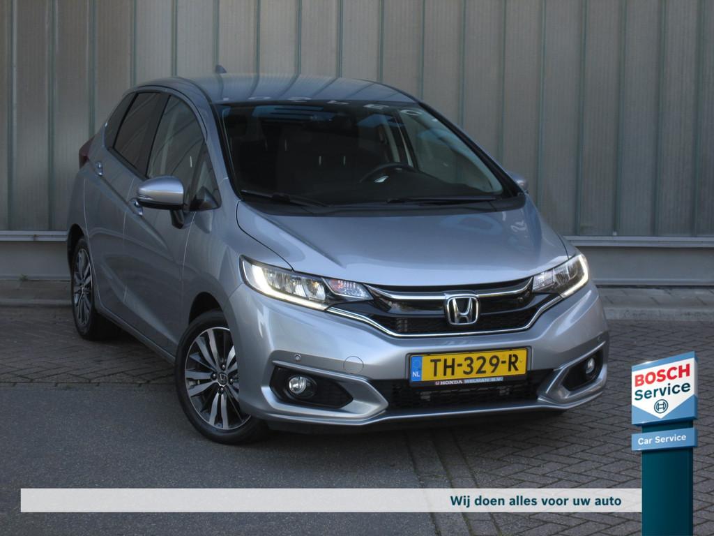 HONDA Jazz 1.4 i-VTEC CVT 100pk Elegance, Auto's, 12 maanden, Gebruikt, Euro 6, 4 cilinders