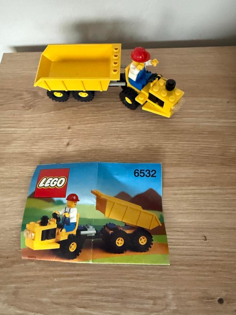 Lego City Kiepwagen met chauffeur - Set 6532, Lego, Ophalen of Verzenden, Compleet, Complete set