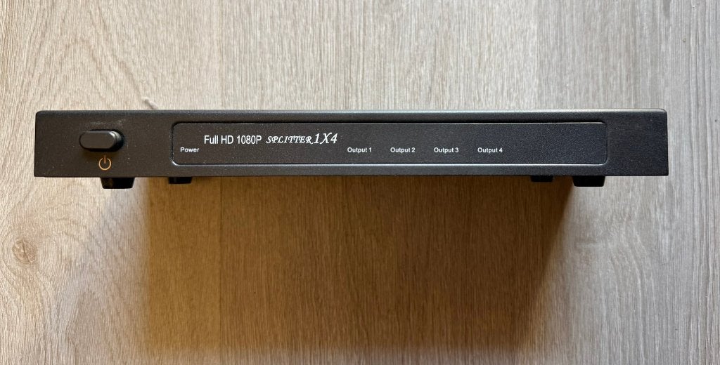 Full HD 1080P HDMI Splitter 1x4, 1x2 en 2x1, Audio, Tv en Foto, Ophalen of Verzenden, Zo goed als nieuw