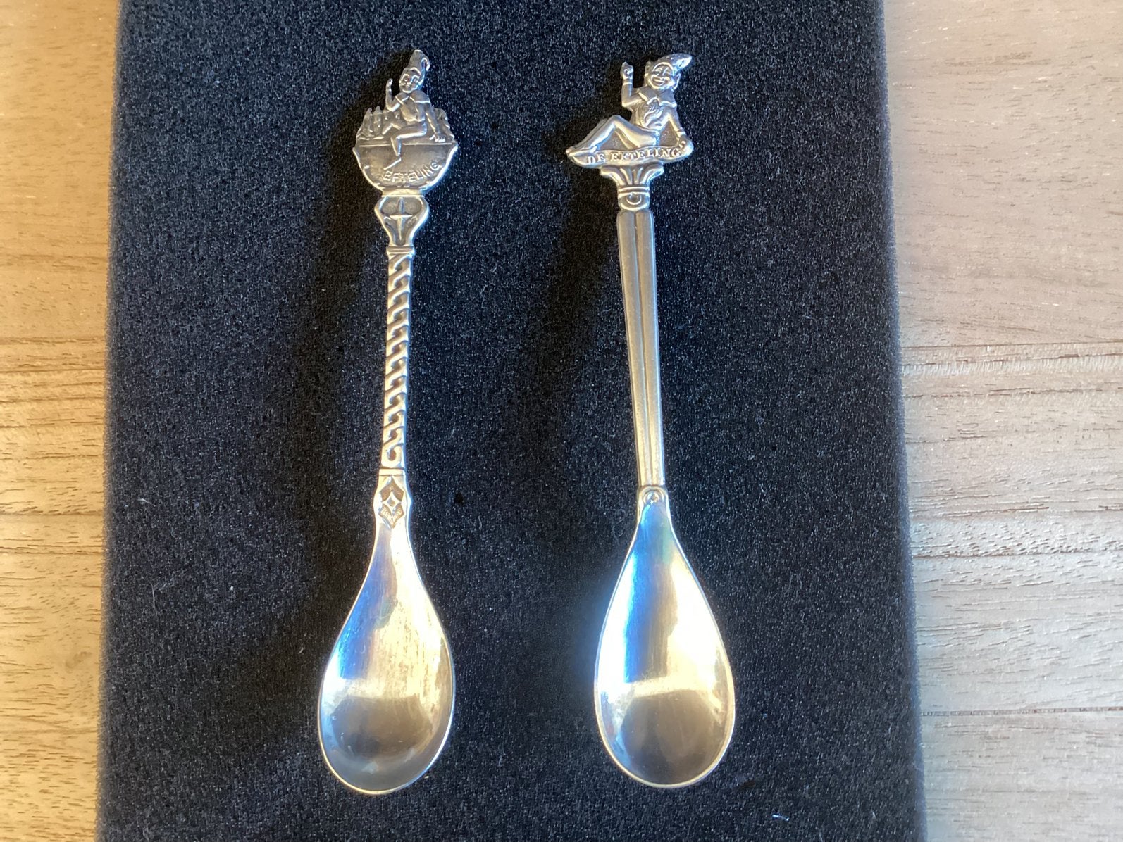 Efteling oude verzilverde lepeltjes,Kleine boodschap,€7,50 p, Ophalen of Verzenden, Gebruikt, Gebruiksvoorwerp