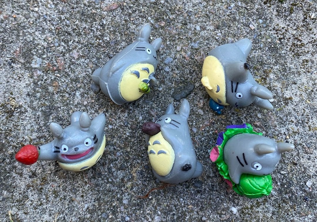 5 Totoro poppetjes, Ophalen of Verzenden