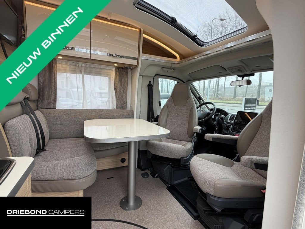 Dethleffs Globebus GT T006 Enkele Bedden Zonnepaneel 2X Airc, Caravans en Kamperen, Airconditioning, Achteruitrijcamera, Tot en met 2