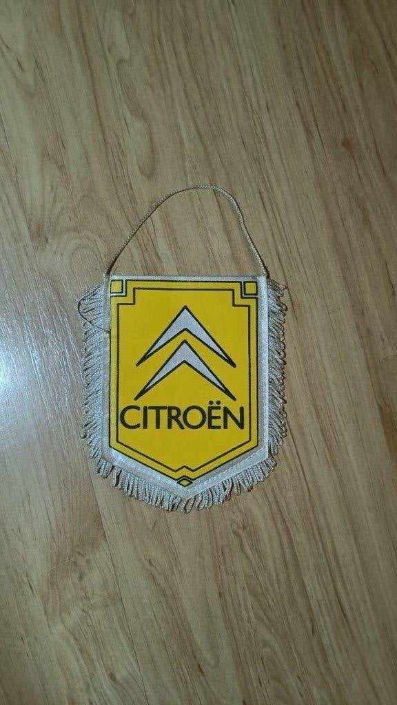 Vintage Citroën Showroom Wimpel (Jaren 60 / 70), Ophalen of Verzenden, Zo goed als nieuw