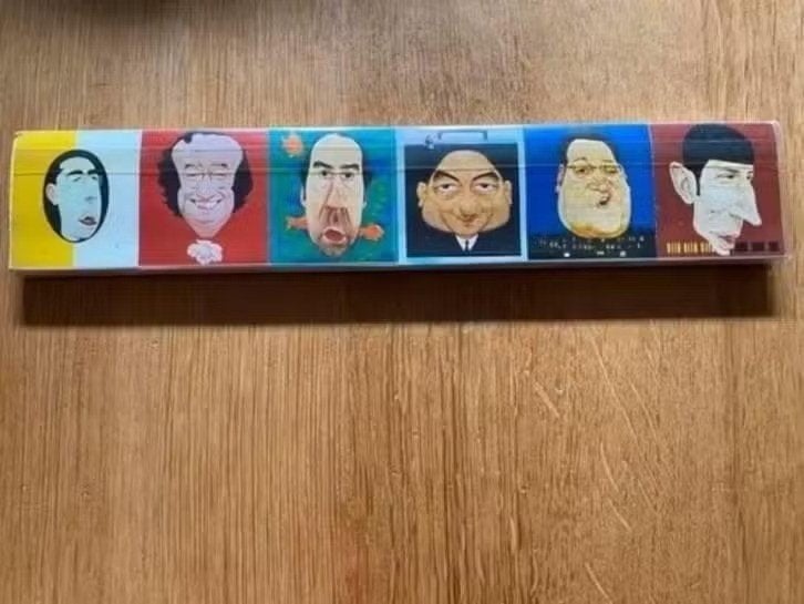 Lucifersmapjes : karikaturen bekende Nederlanders(panorama), Ophalen of Verzenden, Nieuw, Luciferdoosjes of -merken
