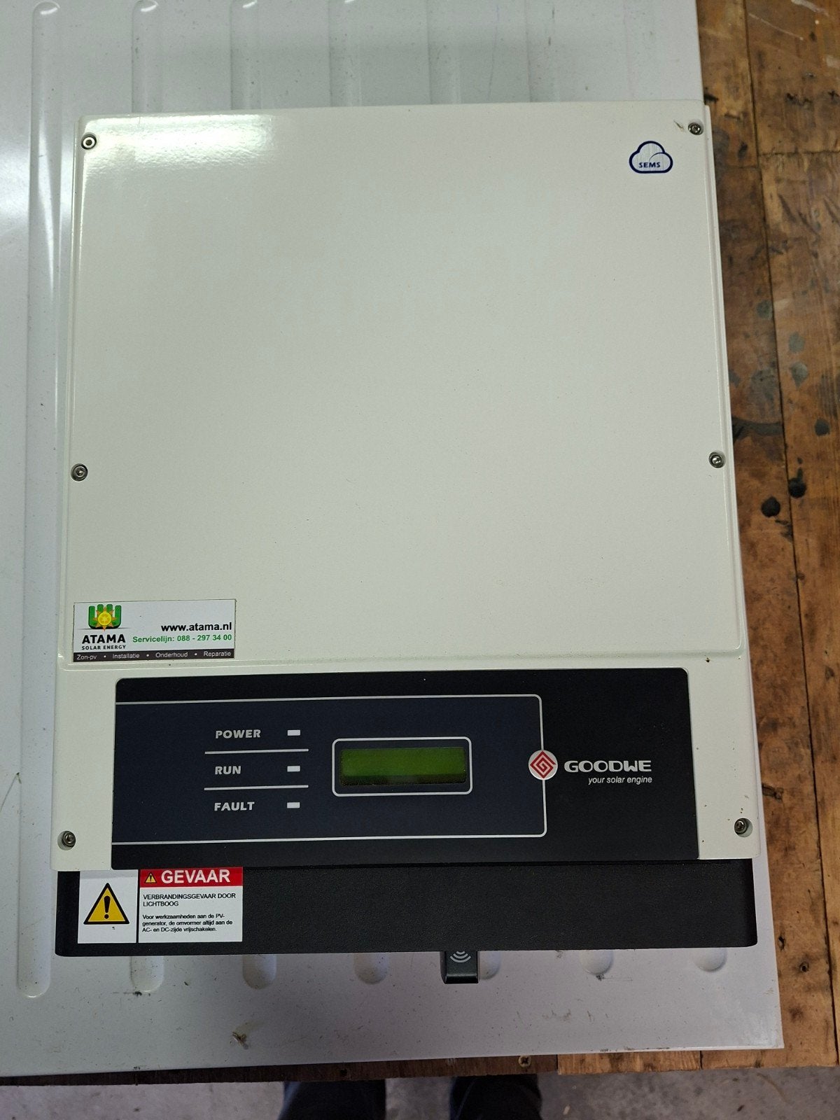 GoodWe GW4200D-NS Omvormer - Zo goed als nieuw, Ophalen, Gebruikt