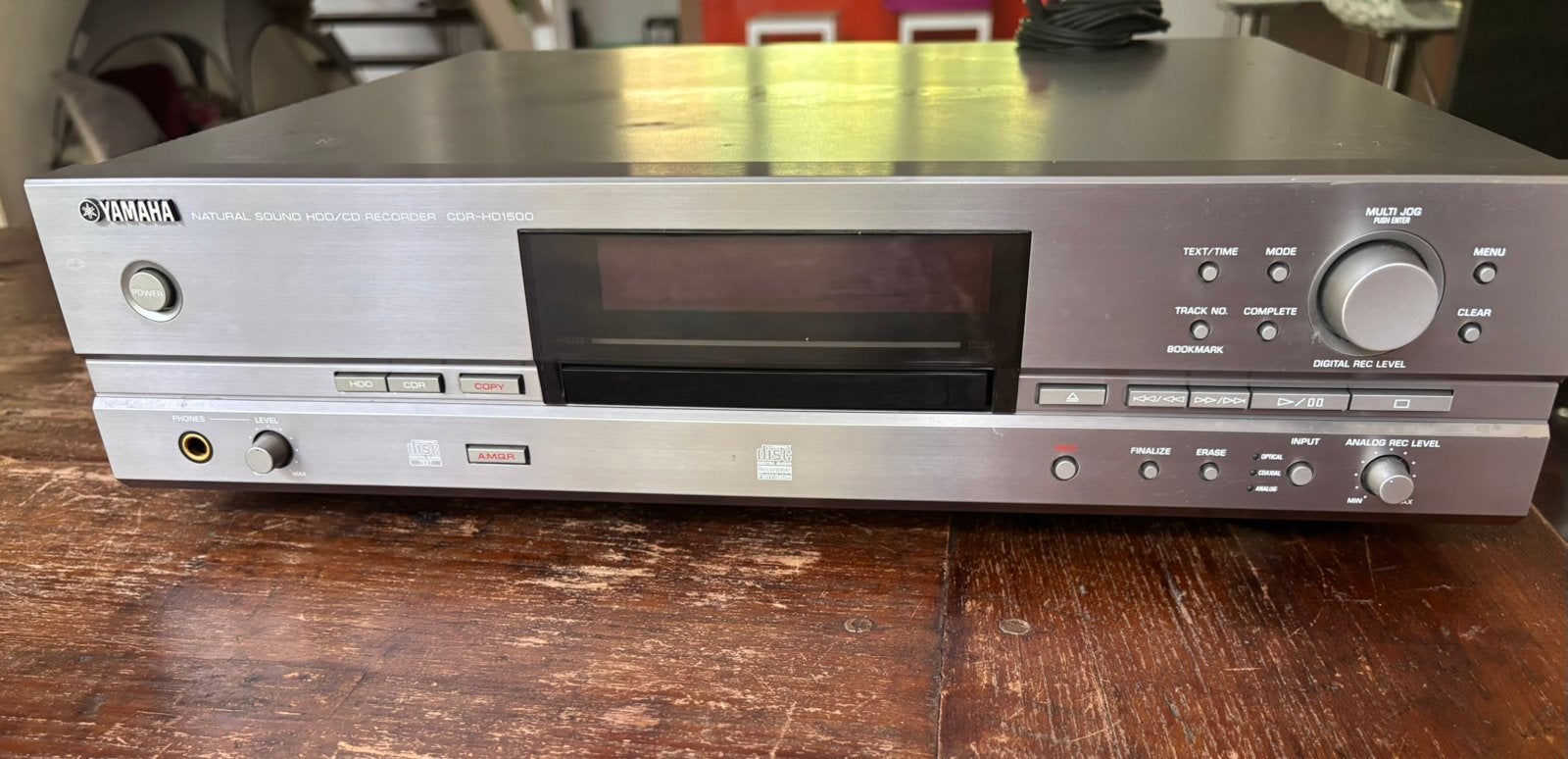 Yamaha CDR-HD1500 Natural Sound HDD/CD Recorder – werkend, Ophalen, Zo goed als nieuw, Overige merken