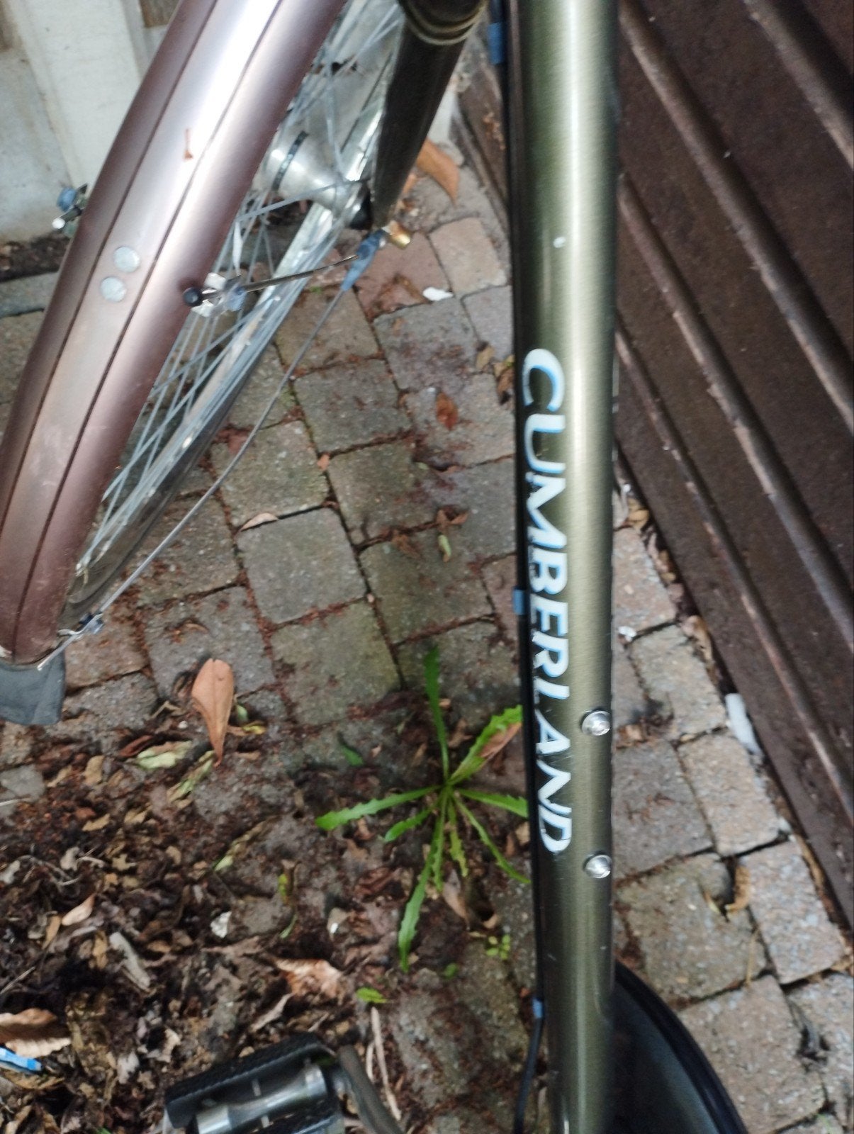 Opknapper herenfiets:slot, verlichting ,bijna nieuw zadel, Fietsen en Brommers, Fietsen | Heren | Herenfietsen, Ophalen, Gebruikt