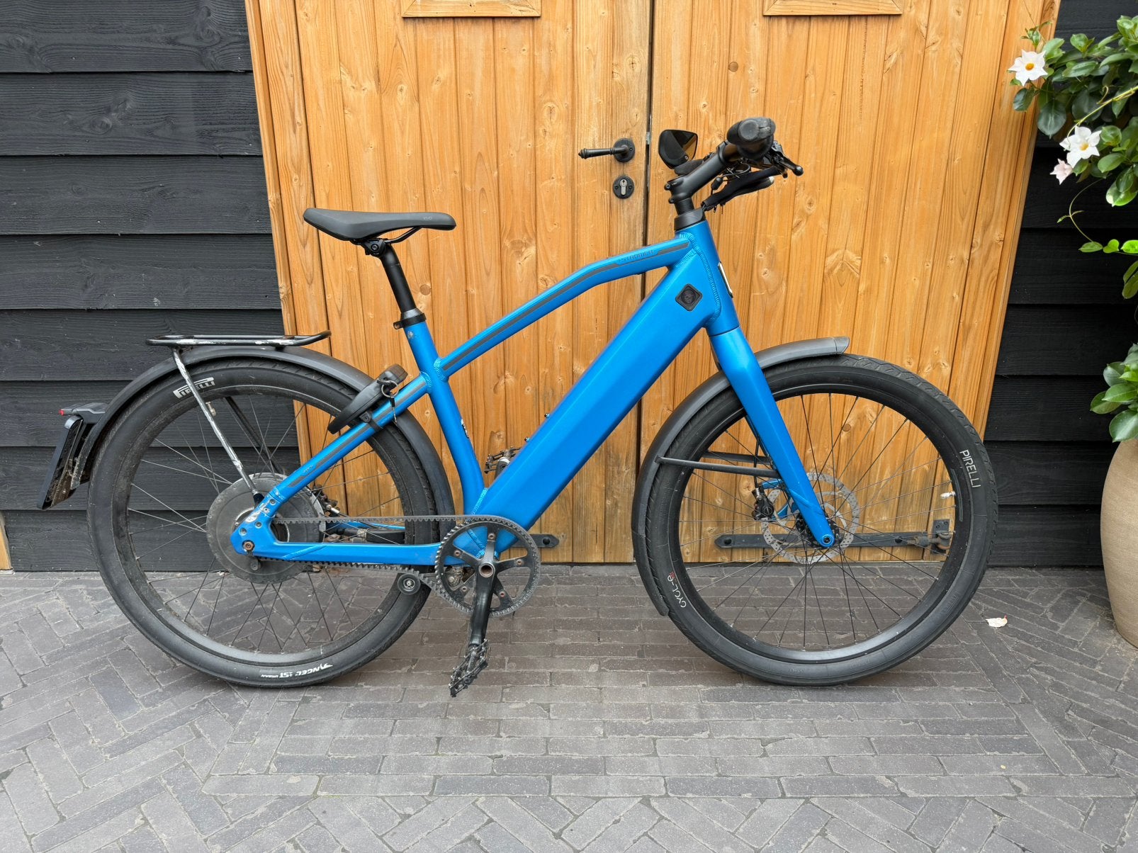 Stromer ST2 Beltdrive 983wh accu, Fietsen en Brommers, Versnellingen, Zo goed als nieuw, Schijfrem, 53 tot 57 cm