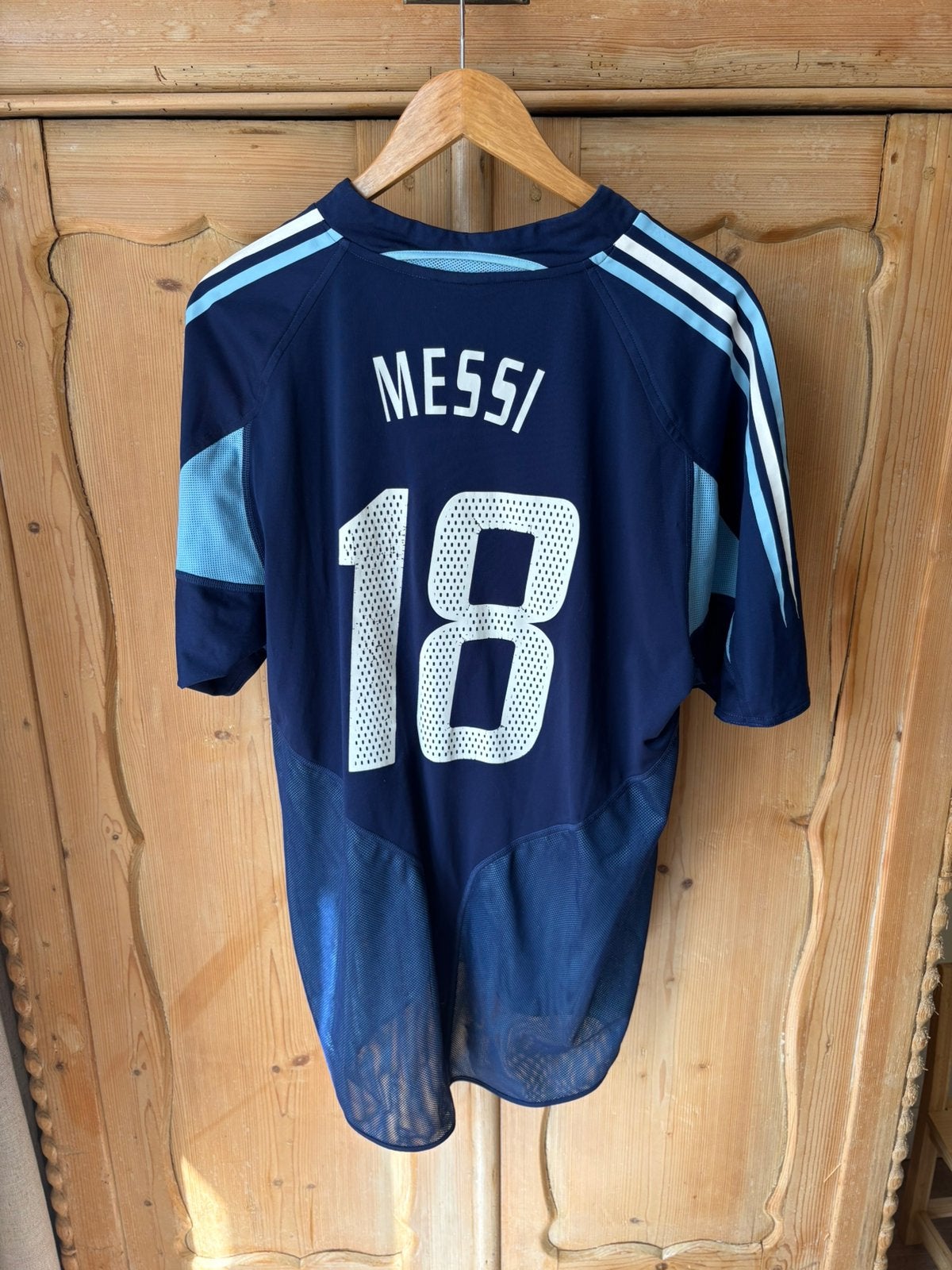 Argentinië shirt Messi 2004, Sport en Fitness, Voetbal, Maat L, Ophalen of Verzenden, Gebruikt, Shirt