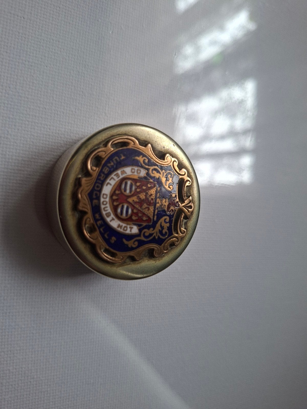 Vintage EPNS pillendoosje, Antiek en Kunst, Ophalen of Verzenden