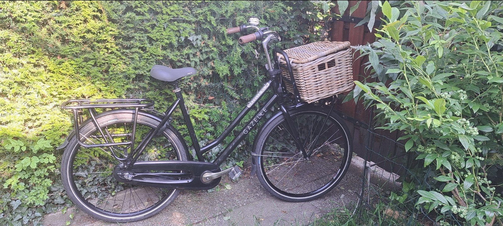 Hoge Gazelle Meisjesfiets, Fietsen en Brommers, Fietsen | Meisjes, Ophalen, Gebruikt, 26 inch of meer, Versnellingen