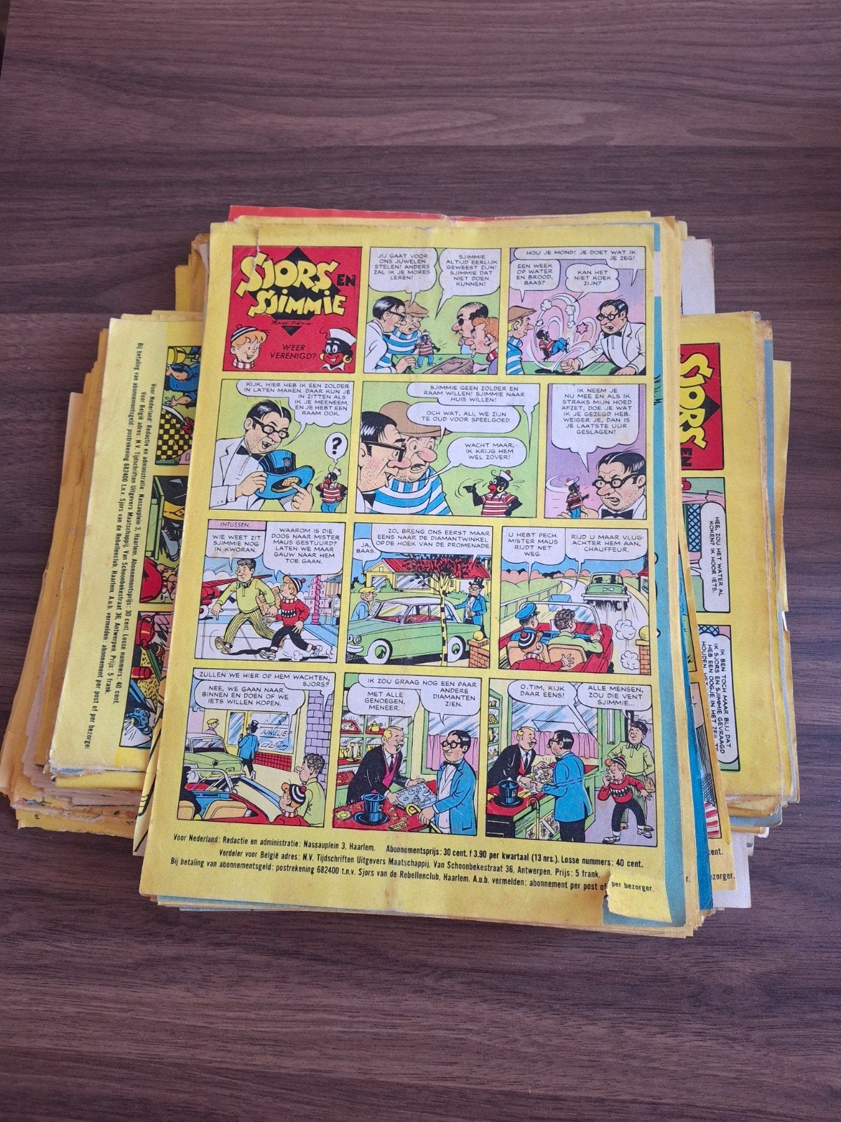 Sjors en Sjimmie losse afleveringen (1965-1968), Meerdere stripboeken, Ophalen of Verzenden, Gelezen
