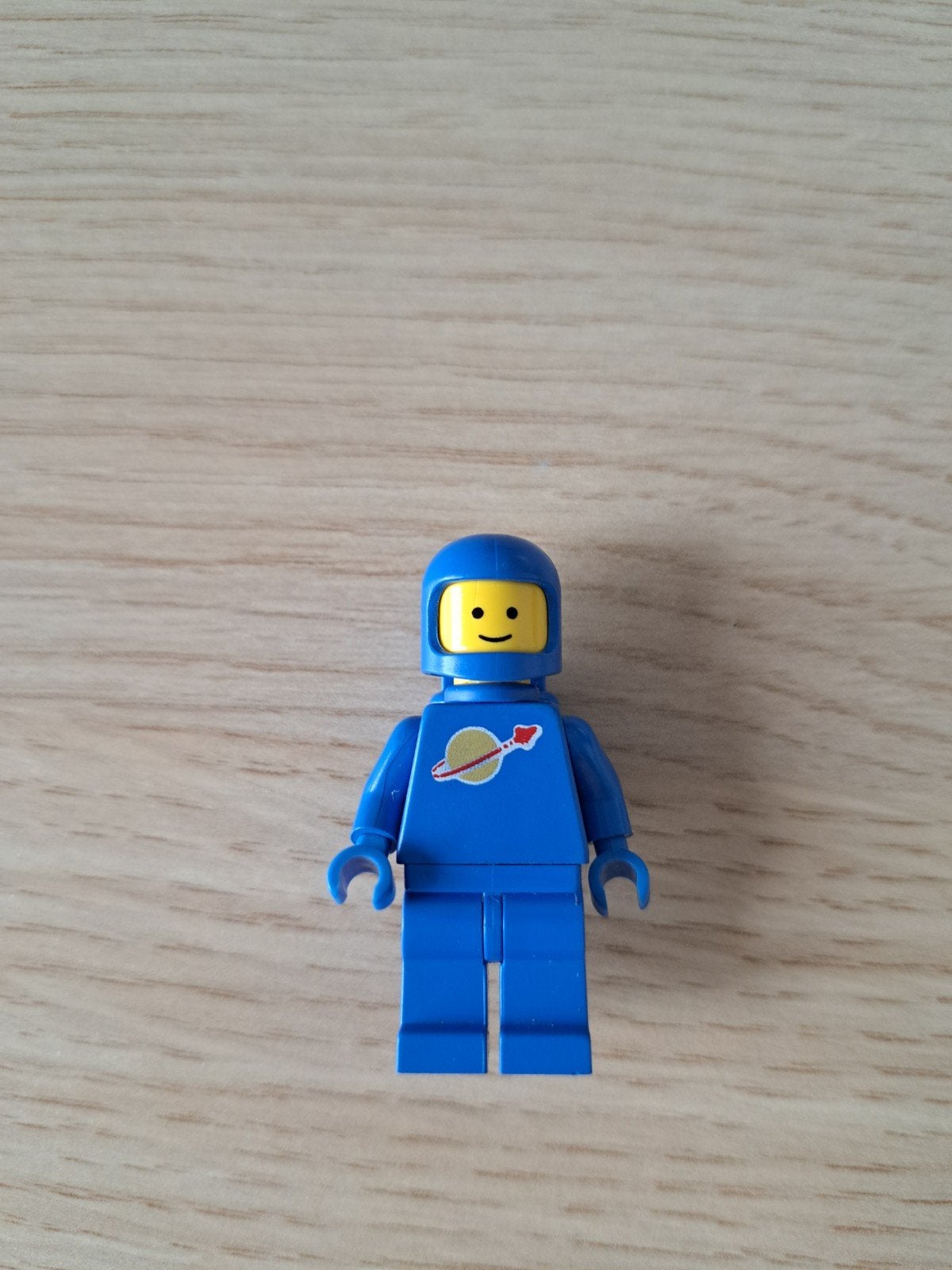 Blauwe astronaut lego minifiguur, Ophalen of Verzenden, Zo goed als nieuw