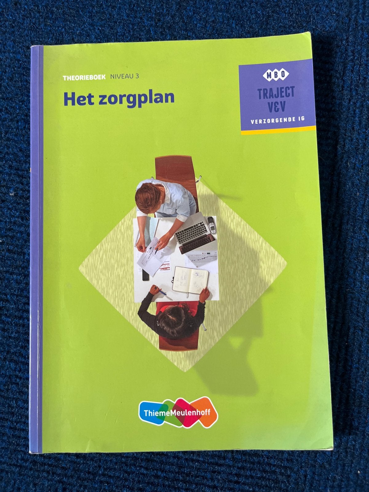Theorieboek MBO Niveau 3: Het zorgplan (ThiemeMeulenhoff), Ophalen of Verzenden, Gamma, Gelezen, MBO