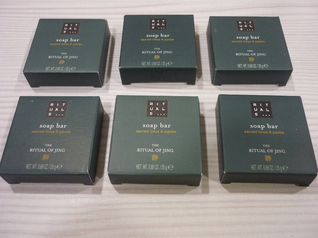 6x Rituals Jing mini zeepje, soap bar, zeep, Ophalen of Verzenden, Nieuw, Bad & Douche
