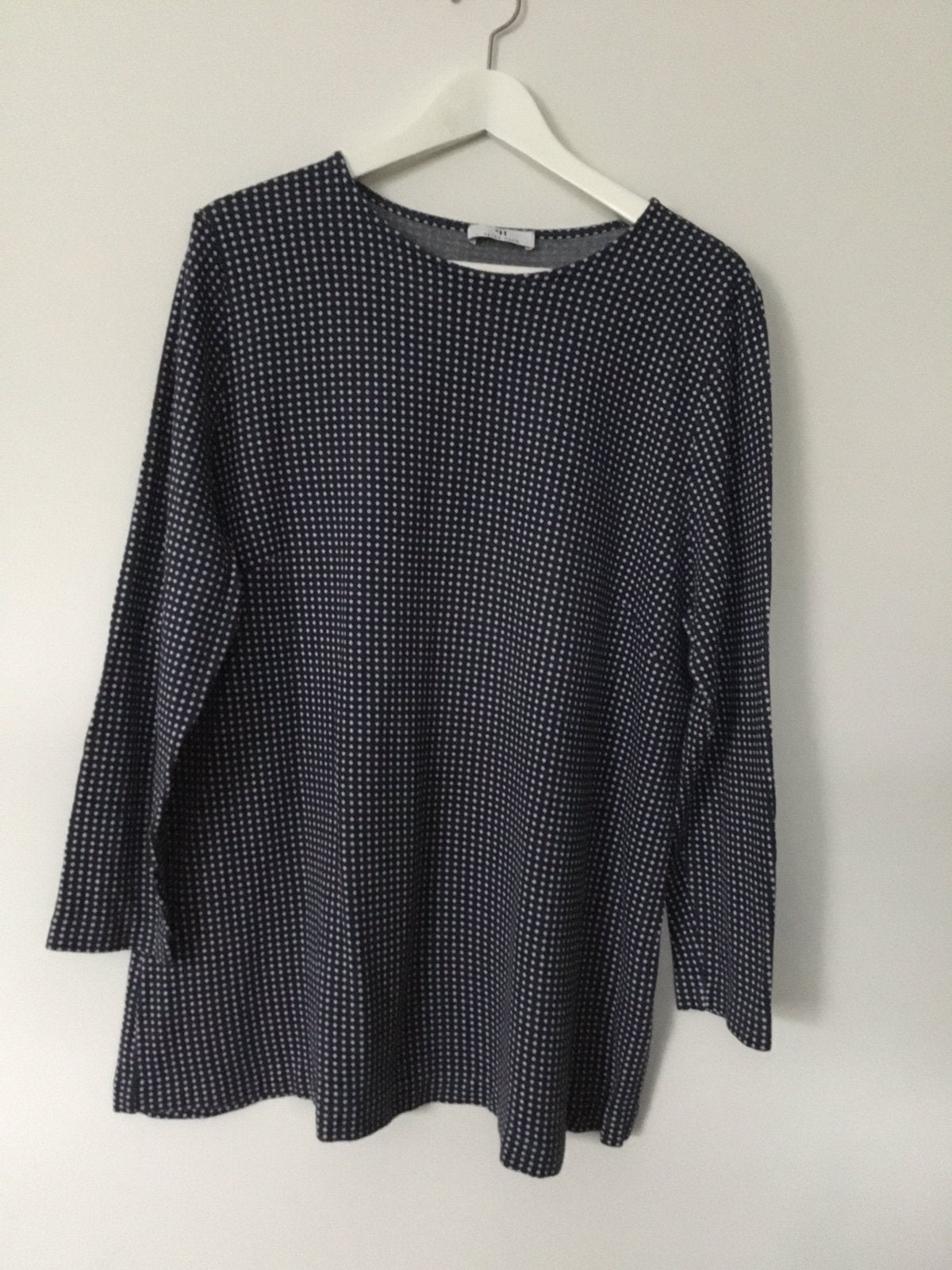 Fijne donkerblauwe trui Peter Hahn, Blauw, Maat 46/48 (XL) of groter, Ophalen of Verzenden, Zo goed als nieuw